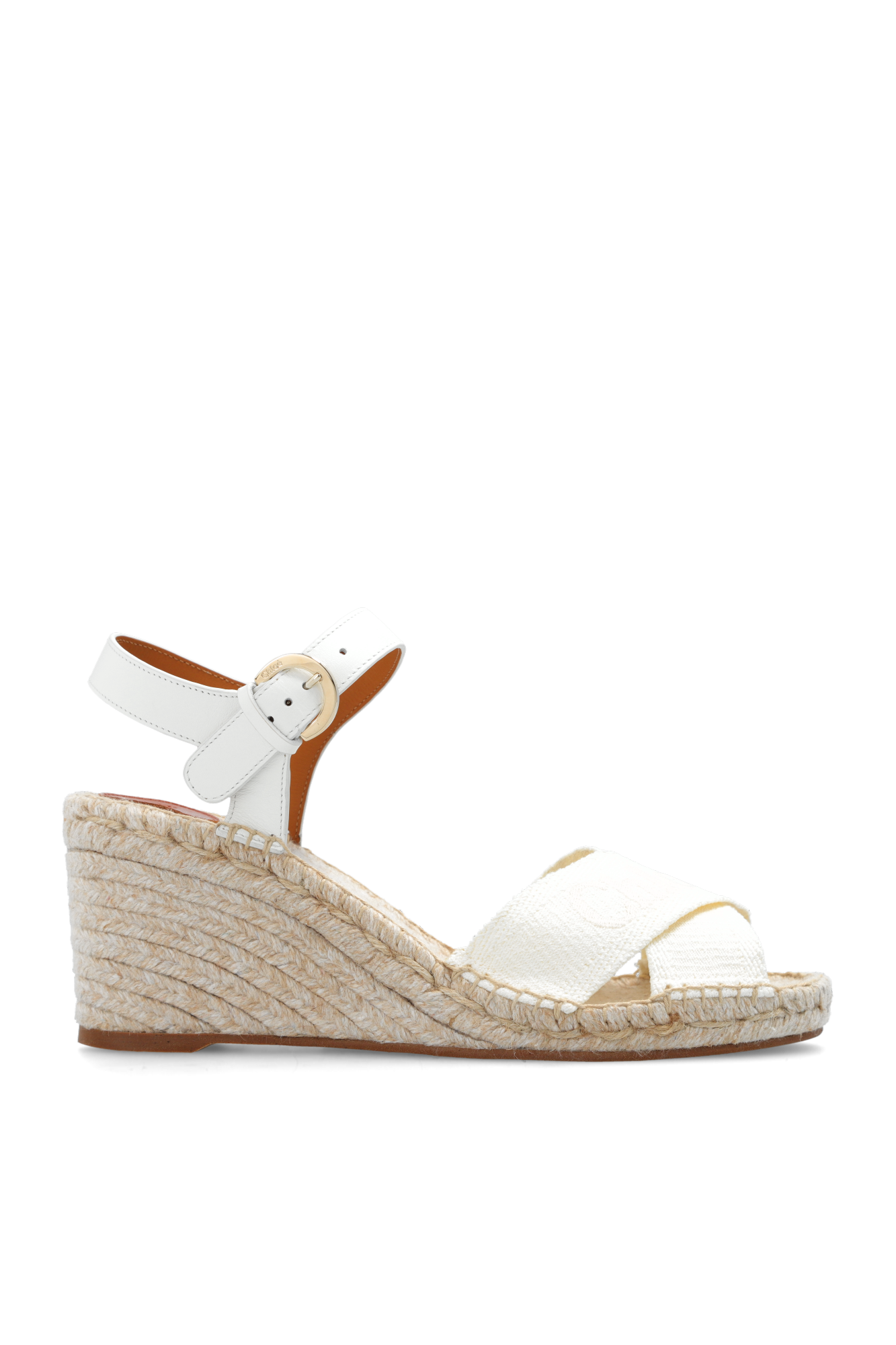 Cream wedge sales sandals